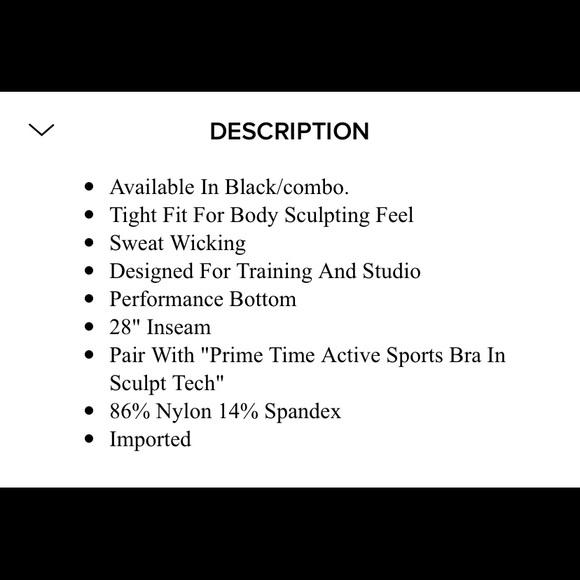 Prime Time Active Sports Bra and Leggings Set - Picture 7 of 8